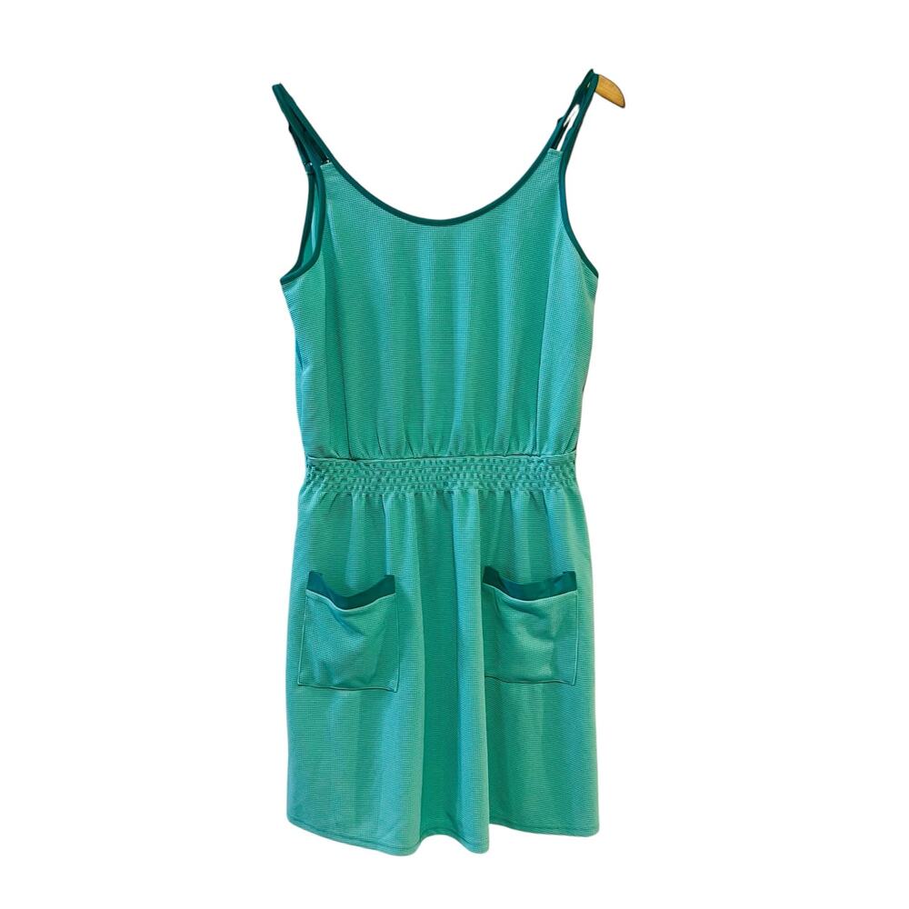 Dokotoo Sleeveless Front Pocket Dress Size M Medium NWT Green - Picture 2 of 9